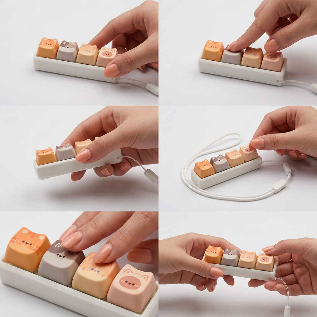 Cute Cat Keyboard Fidget