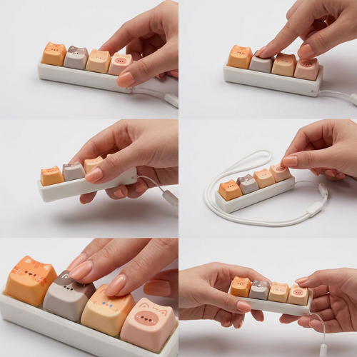 Cute Cat Keyboard Fidget