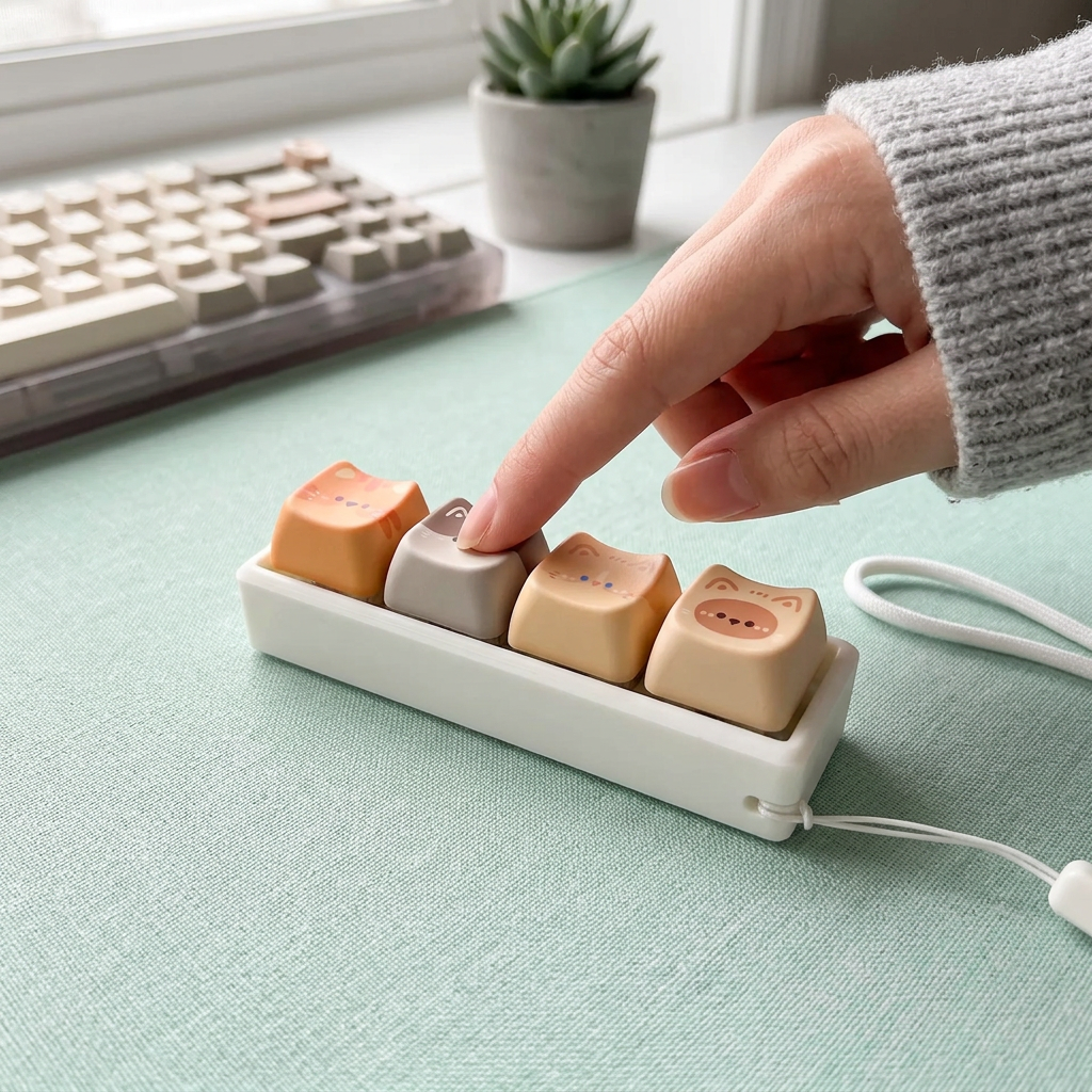 Cute Cat Keyboard Fidget