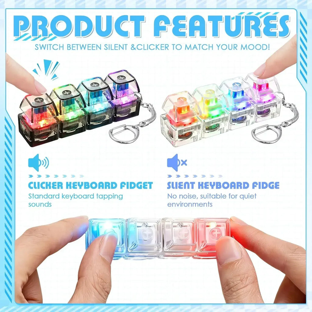 LED Keyboard Fidget