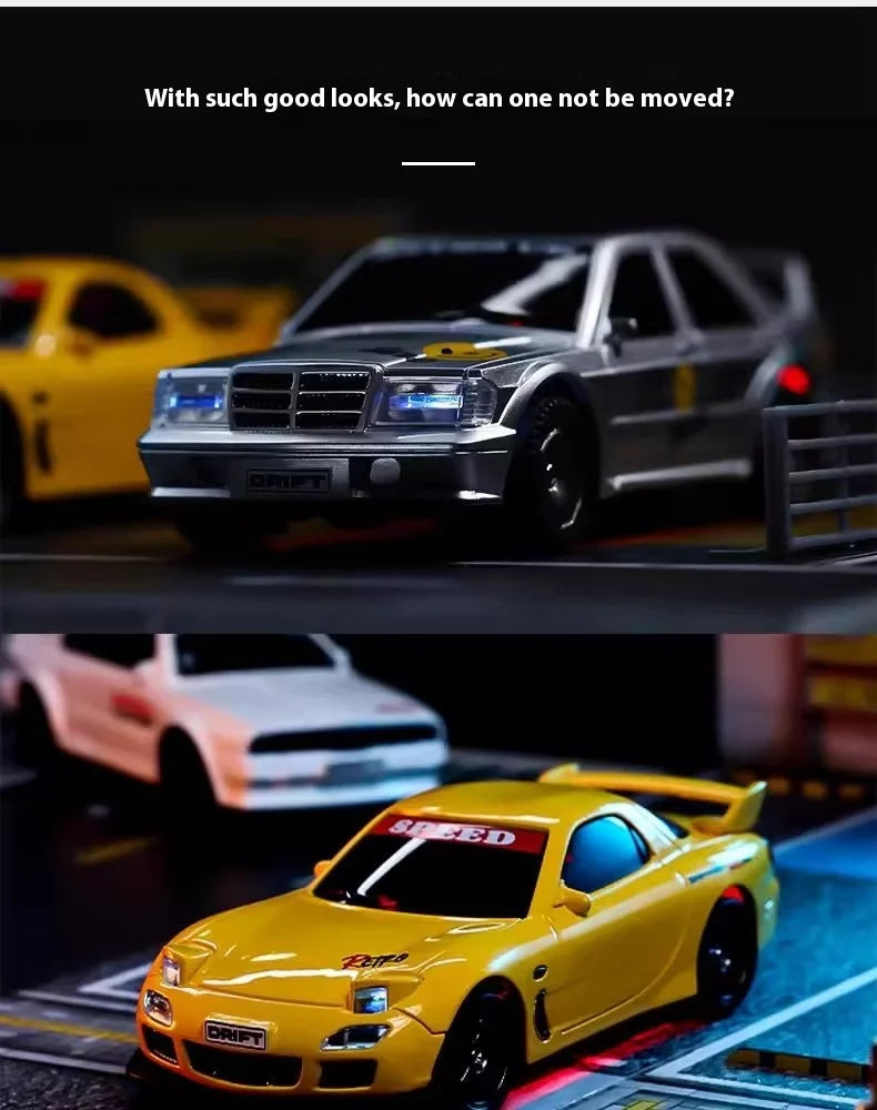 Black Mini Rc Drift Car