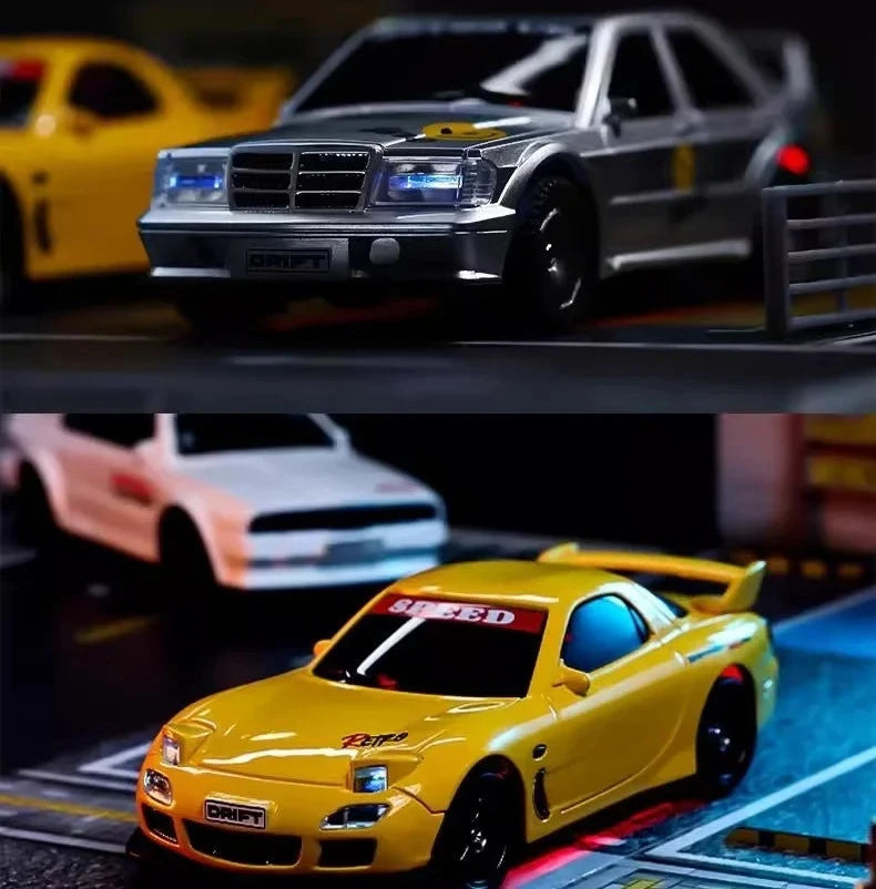 Yellow Mini Rc Drift Car