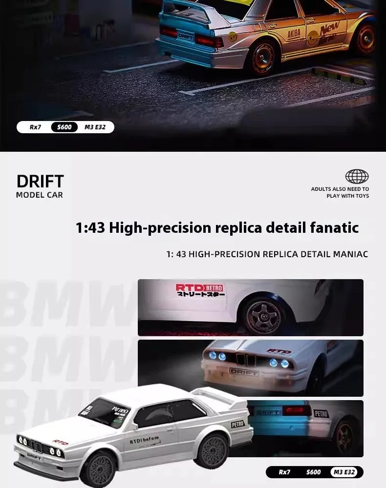 Yellow Mini Rc Drift Car